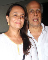 Soni Razdan and Mahesh Bhatt