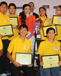 Soha Ali Khan at the announcement of the winner of Classmate Spell Bee 2014 competition in Mumbai