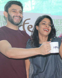 Arjun Mathur, Sugandha Garg, filmmaker Manu Warrier and actor Mohan Kapoor