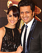 Genelia D Souza and Ritiesh Deshmukh