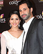 Sunny Leone and Daniel Weber