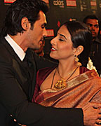 Arjun Rampal and Vidya Balan