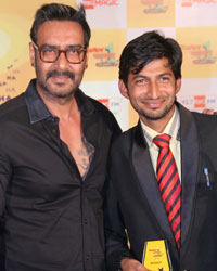 Ajay Devgan and Saddam Shaikh