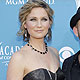 Jennifer Nettles and Kristian Bush, of the duo Sugarland, arrive at the 45th annual Academy of Country Music Awards in Las Vegas