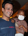 Vivek Oberoi at Cancer Patients Aid Association's Rose Day celebration