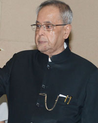 The President of Indian Shri Pranab Mukherjee during 160th Annual DayVenkaiah Naidu and Pranab Mukherjee