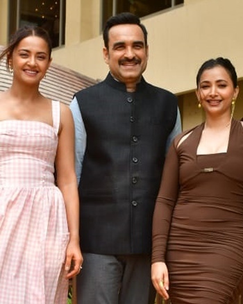 Surveen Chawla, Pankaj Tripathi and Shweta Basu Prasad