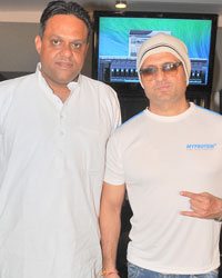 Aziz Zee with Avadh Sharma and DJ Sheizwood