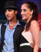 Zayed Khan and Farah Khan Ali