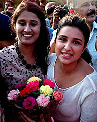 PArineeti Chopra with her family