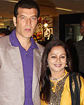 Aditya Pancholi and Zarina Wahab