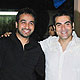 Raj Kundra and Arbaaz Khan