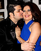 Dabboo Ratnani with wife Manisha Ratnani