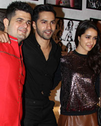 Dabboo Ratnani, Varun Dhawan and Shraddha Kapoor