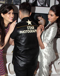 Kriti Sanon, Dabboo Ratnani and Athiya Shetty