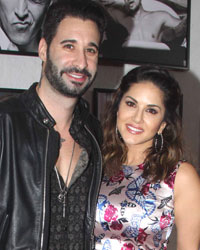 Daniel Weber and Sunny Leone