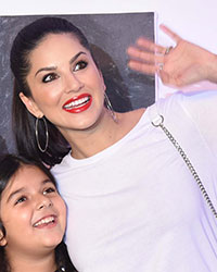 Daniel Weber and Sunny Leone with Dabboo and Manisha Ratnani