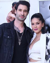 Daniel Weber and Sunny Leone