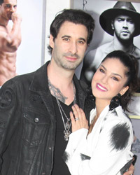 Daniel Weber and Sunny Leone