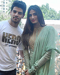 Aooraj Pancholi and Athiya Shetty