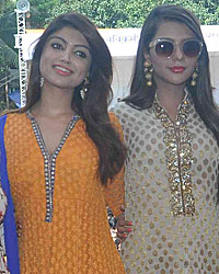 Calendar Girls  at Pratap SarnaikDahi Handi Celebrations 2015