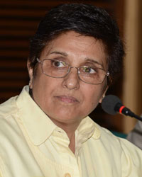 Kiran Bedi and Sudhir Mishra