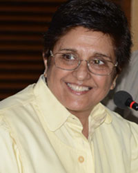 Ratna Vira, Kiran Bedi and Sudhir Mishra