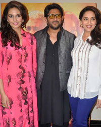 Huma Qureshi, Arshad Warsi and Arshad Warsi at Dedh Ishqiya Media Interaction