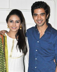 Huma Qureshi and Saqib Saleem