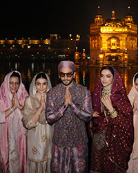 Families of Deepika Padukone and Ranveer Singh at Golden Temple, Amritsar