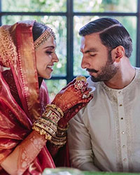 Deepika Padukone And Ranveer Singh Enjoy Traditional Konkani Meal Post-Wedding