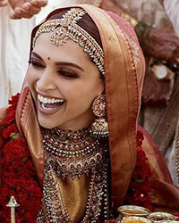 Ranveer Singh and Deepika Padukone at their Konkani-style wedding