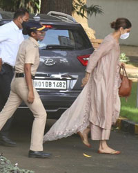 Deepika Padukone at NCB Guest House to record statement