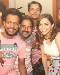 Deepika Padukone Celebrates her birthday with media