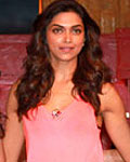 Deepika Padukone on the sets of Extra Innings IPL T20