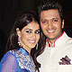 Genelia D'Souza and Ritesh Deshmukh