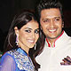 Genelia D'Souza and Ritesh Deshmukh