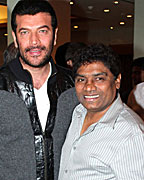 Aditya Pancholi and Johnny Lever