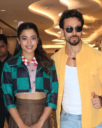 Rashmika Mandanna, Tiger Shroff