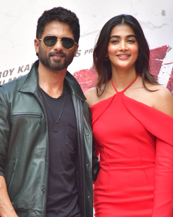 Shahid Kapoor and Pooja Hegde