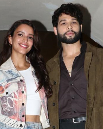 Tripti Dimri and Siddhant Chaturvedi