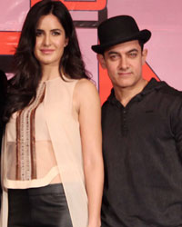 Abhishek Bachchan, Katrina Kaif and Aamir Khan