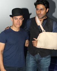 Aamir Khan and Abhishek Bachchan