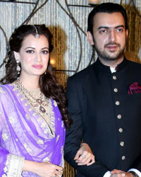 Dia Mirza and Sahil Sangha