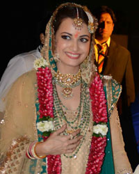 Dia Mirza and Sahil Sangha