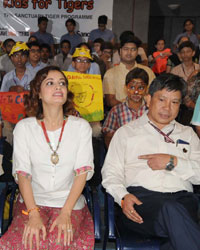 Dia Mirza at World Tiger Day Event