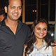 Rahul Mahajan and Dimpy