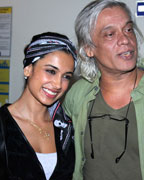 Sara Jane and Sudhir Mishra