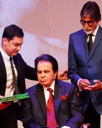 Amitabh Bachchan, Aamir Khan, Dilip Kumar and Dharmendra