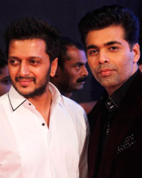 Ritesh Deshmukh and Karan Johar